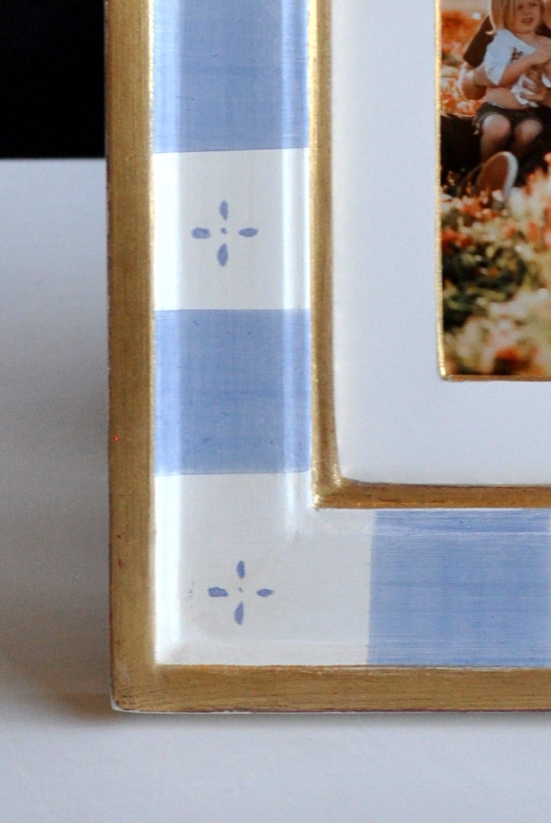 "Blanc & Bluette" Photo Frame #1