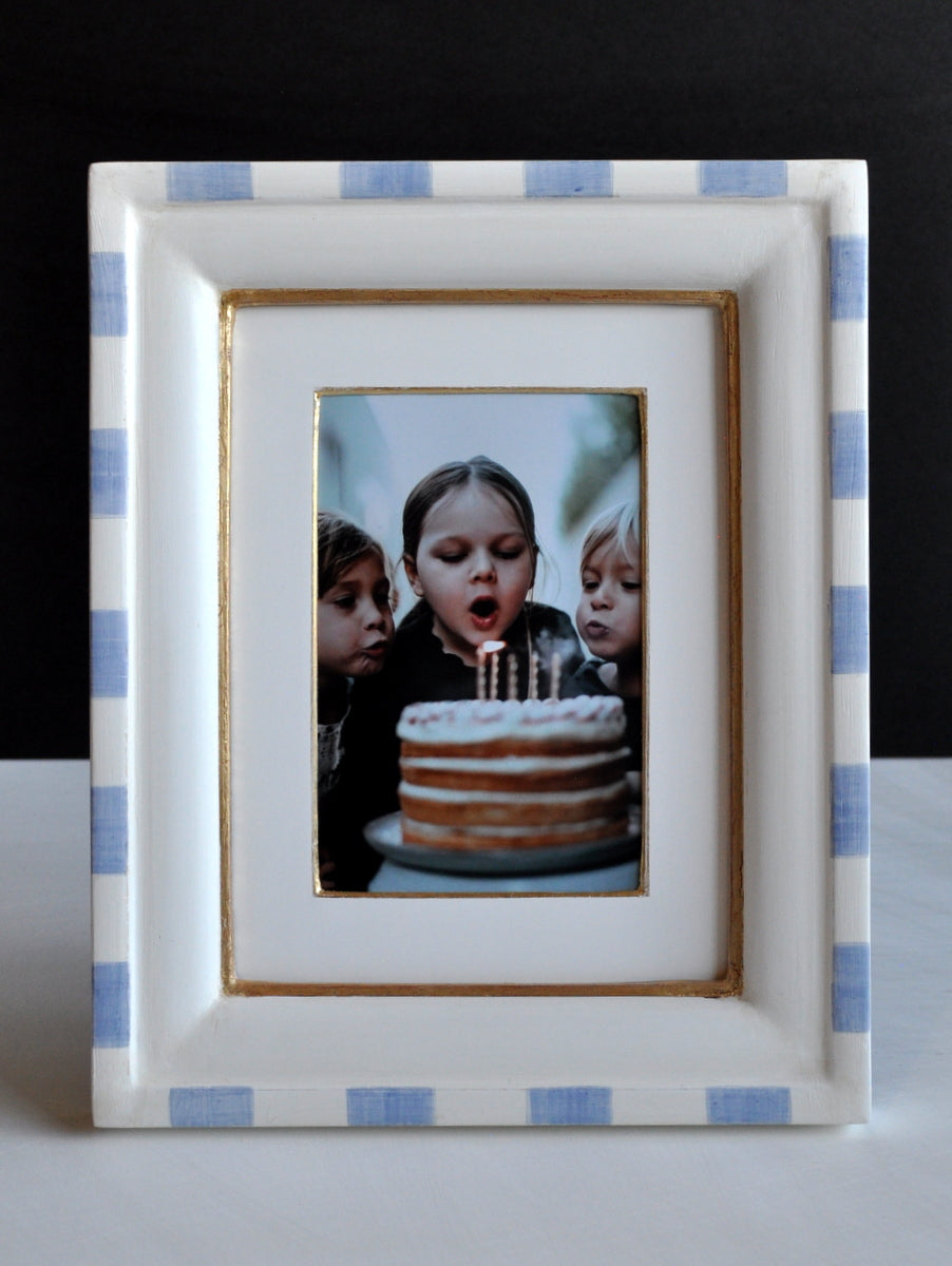 "Blanc & Bluette" Photo Frame #4