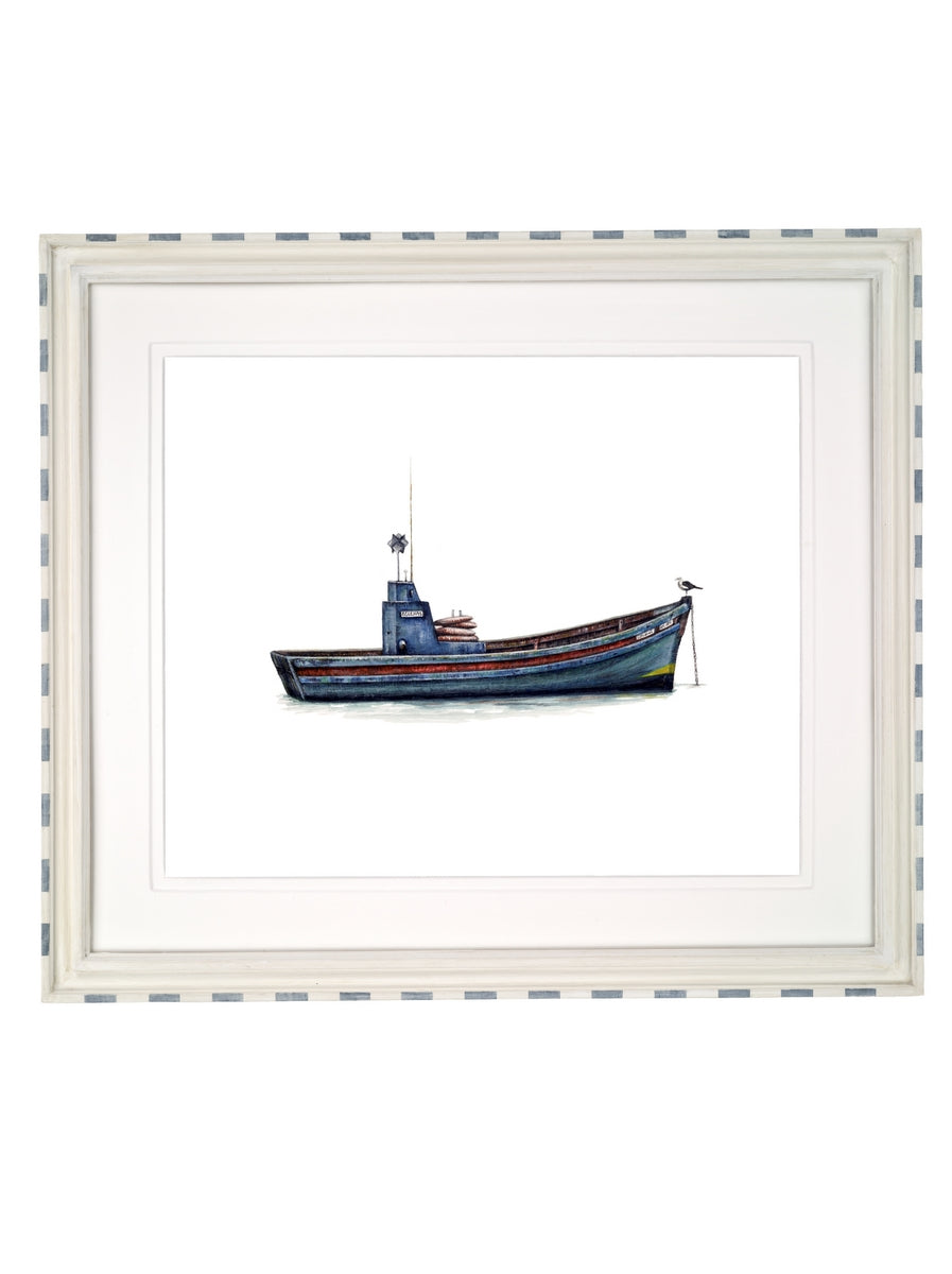 Cindy Lötter Fishing Boat #II - Frame Option 1