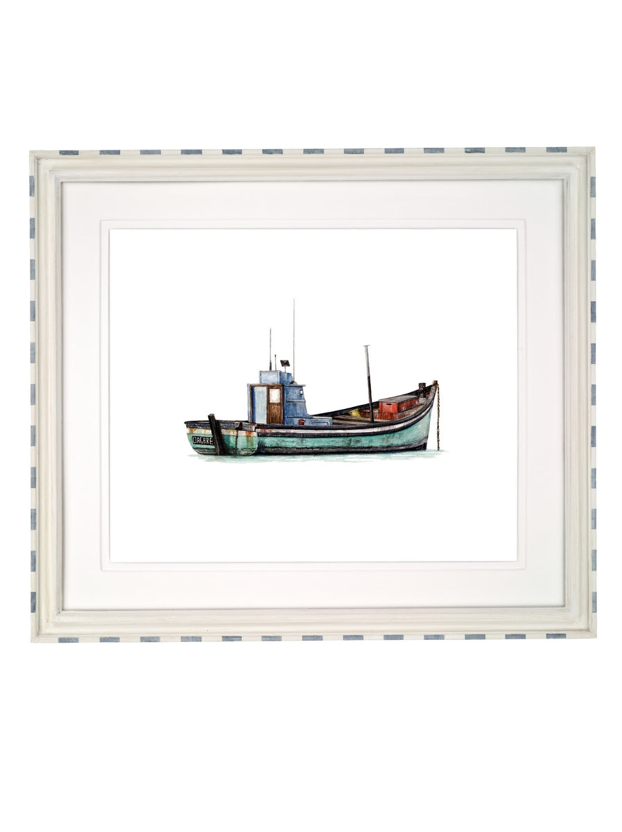 Cindy Lötter Fishing Boat #IV - Frame Option 1