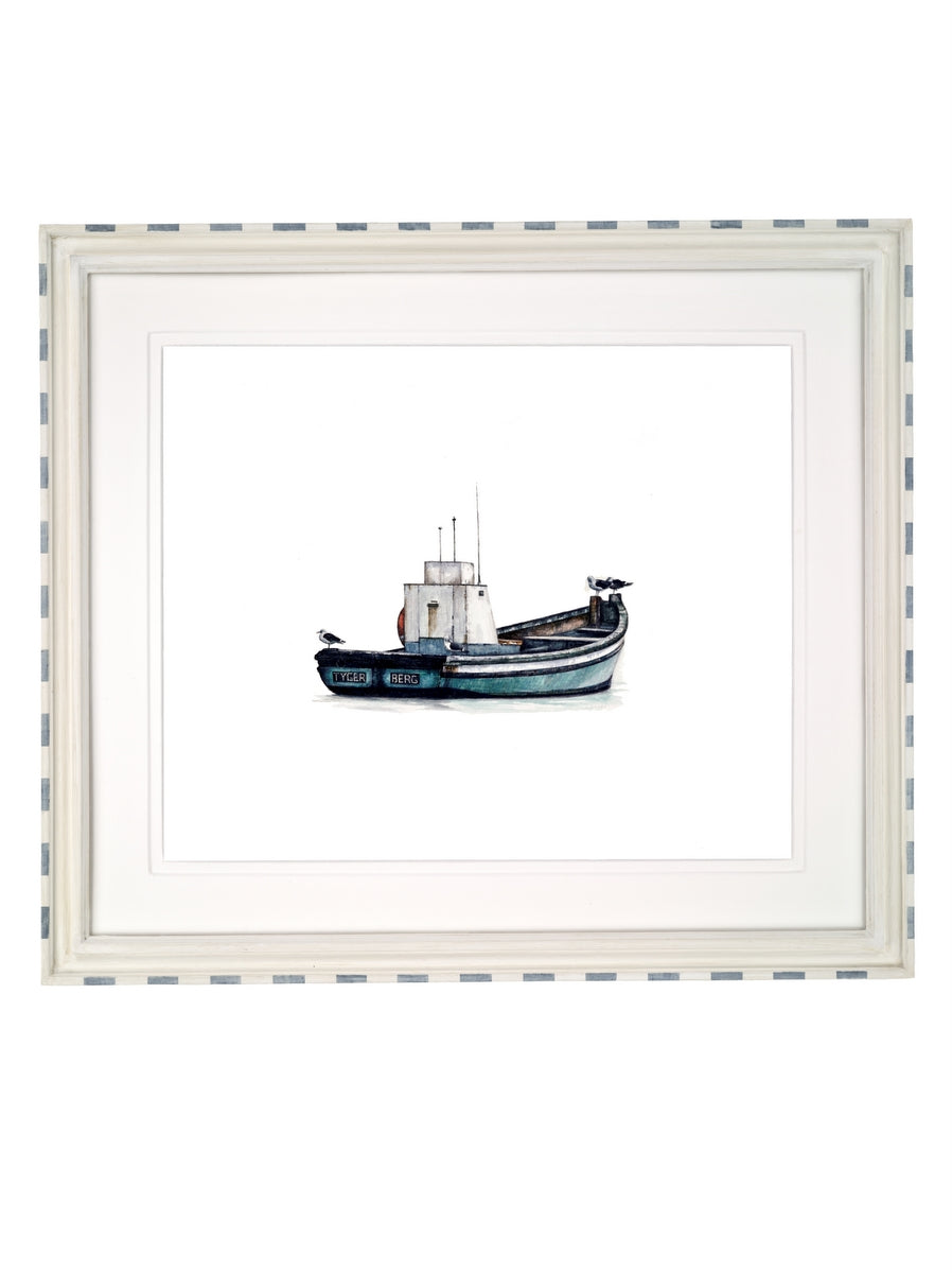Cindy Lötter Fishing Boat #III - Frame Option 1