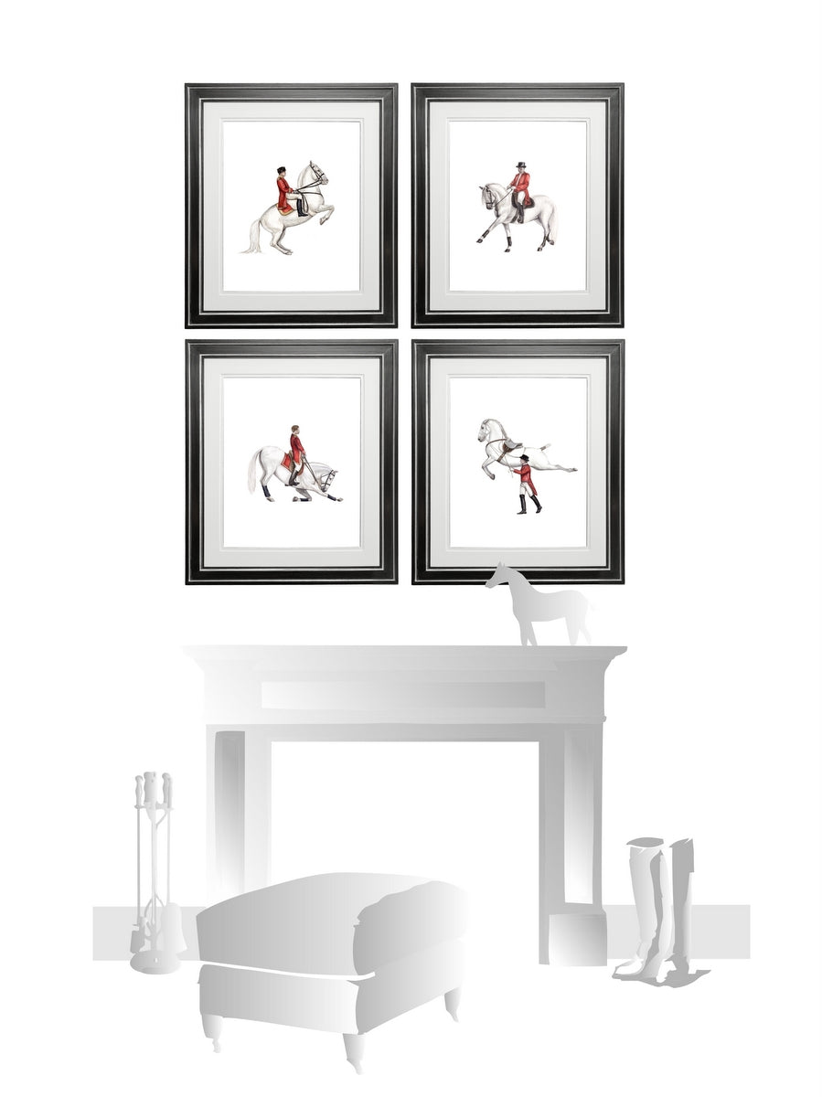 Cindy Lötter Lipizzaner #II - Frame Option 1