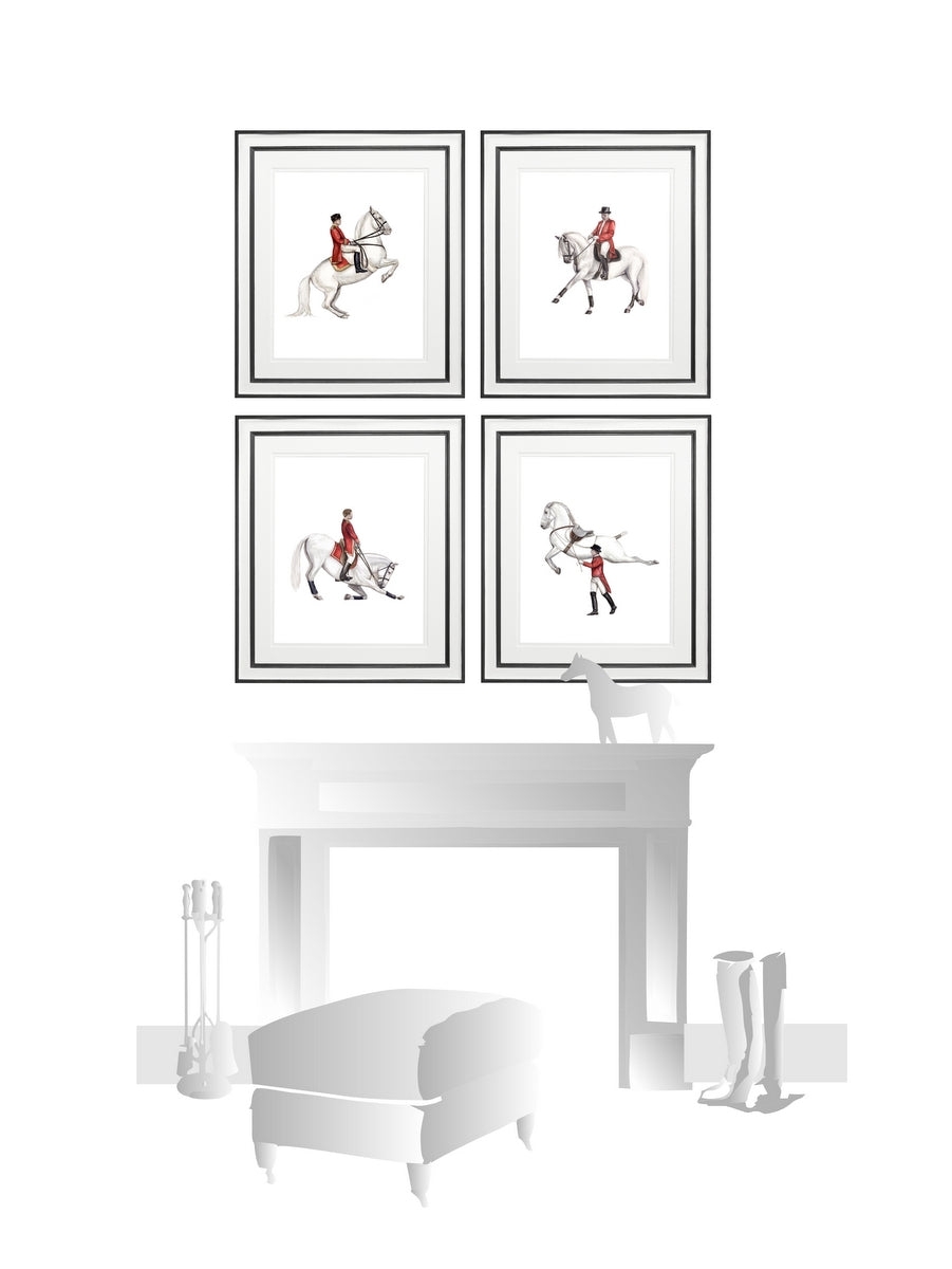 Cindy Lötter Lipizzaner #IV - Frame Option 2